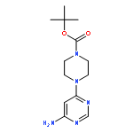 tert-Butyl 4-(6-aminopyrimidin-4-yl)piperazine-1-carboxylate