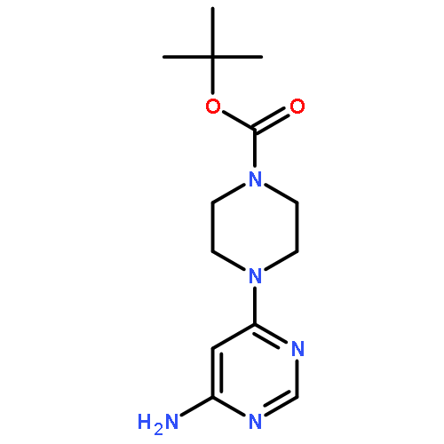 tert-Butyl 4-(6-aminopyrimidin-4-yl)piperazine-1-carboxylate