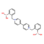 4,4'-BIPYRIDINIUM, 1,1'-BIS[(2-BORONOPHENYL)METHYL]-