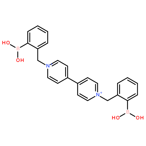 4,4'-BIPYRIDINIUM, 1,1'-BIS[(2-BORONOPHENYL)METHYL]-