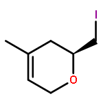 2H-PYRAN, 3,6-DIHYDRO-2-(IODOMETHYL)-4-METHYL-, (2S)-