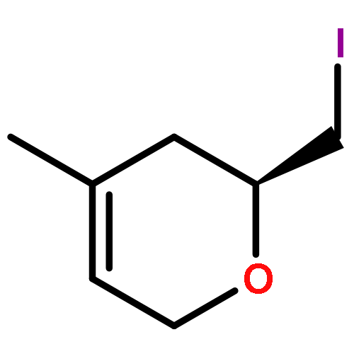 2H-PYRAN, 3,6-DIHYDRO-2-(IODOMETHYL)-4-METHYL-, (2S)-