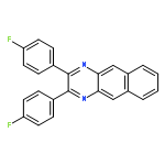 Benzo[g]quinoxaline, 2,3-bis(4-fluorophenyl)-