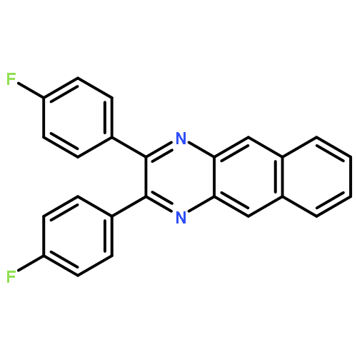 Benzo[g]quinoxaline, 2,3-bis(4-fluorophenyl)-