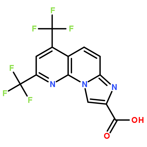 2,4-Bis(trifluoromethyl)imidazo[1,2-a][1,8]naphthyridine-8-carboxylic acid