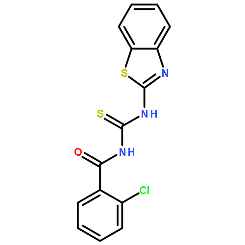 BENZAMIDE, N-[(2-BENZOTHIAZOLYLAMINO)THIOXOMETHYL]-2-CHLORO-