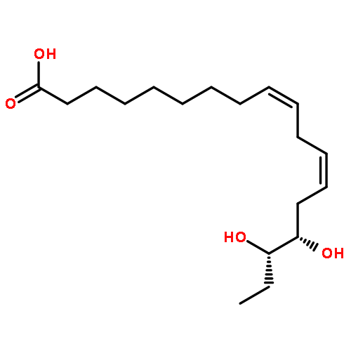 9,12-OCTADECADIENOIC ACID, 15,16-DIHYDROXY-, (9Z,12Z,15S,16S)-