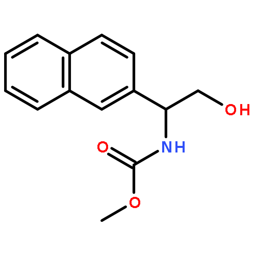 Carbamic acid, [2-hydroxy-1-(2-naphthalenyl)ethyl]-, methyl ester