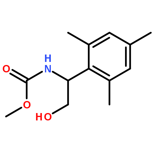 CARBAMIC ACID, [2-HYDROXY-1-(2,4,6-TRIMETHYLPHENYL)ETHYL]-, METHYL ESTER