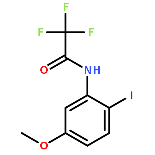 ACETAMIDE, 2,2,2-TRIFLUORO-N-(2-IODO-5-METHOXYPHENYL)-