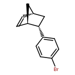 Bicyclo[2.2.1]hept-2-ene, 5-(4-bromophenyl)-, (1R,4R,5S)-rel-