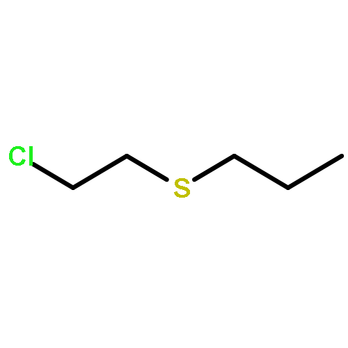 1-[(2-chloroethyl)sulfanyl]propane