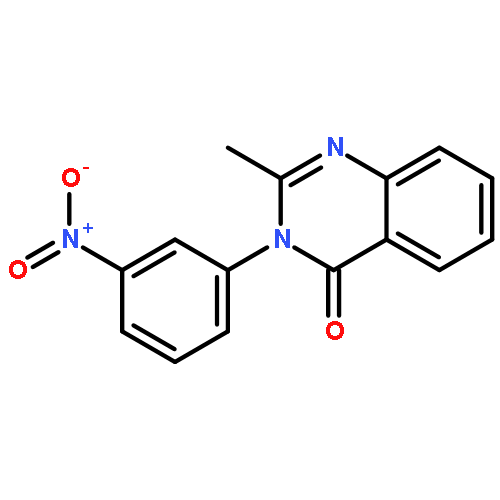 4(3H)-Quinazolinone, 2-methyl-3-(3-nitrophenyl)-