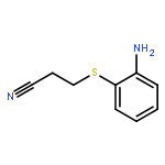 Propanenitrile,3-[(2-aminophenyl)thio]-