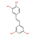 1,2-Benzenediol, 4-[2-(3,5-dihydroxyphenyl)ethenyl]-