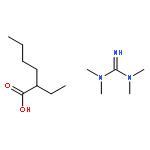 2-ethylhexanoic acid, compound with 1,1,3,3-tetramethylguanidine (1:1)