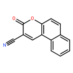 3H-Naphtho[2,1-b]pyran-2-carbonitrile, 3-oxo-