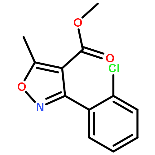 Methyl 3-(2-chlorophenyl)-5-methylisoxazole-4-carboxylate