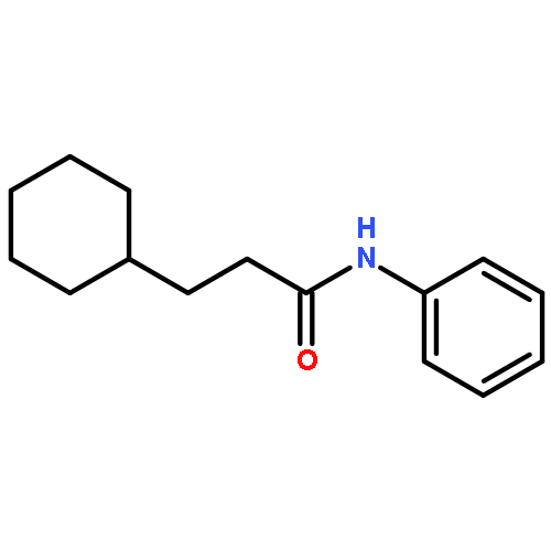 Cyclohexanepropanamide, N-phenyl-