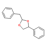 1,3-Dioxolane,4-phenyl-2-(phenylmethyl)-