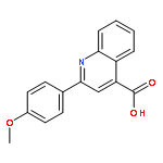 2-(4-Methoxyphenyl)quinoline-4-carboxylic acid