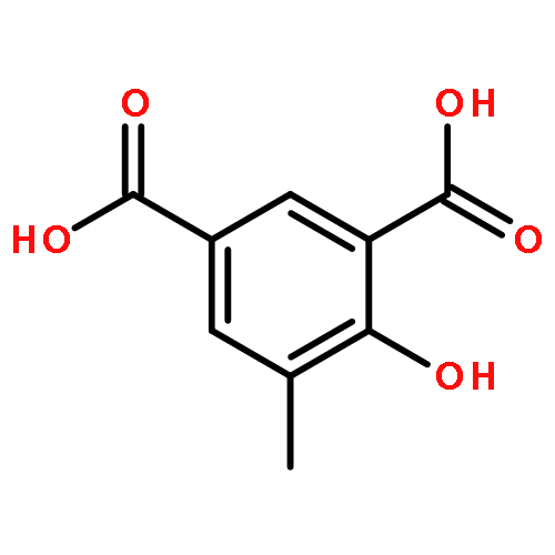 1,3-Benzenedicarboxylicacid, 4-hydroxy-5-methyl-