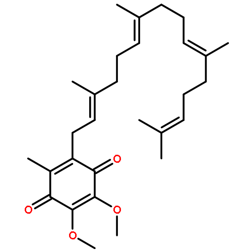 2,5-Cyclohexadiene-1,4-dione,2,3-dimethoxy-5-methyl-6-[(2E,6E,10E)-3,7,11,15-tetramethyl-2,6,10,14-hexadecatetraen-1-yl]-