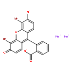 disodium 2-(4,5-dibromo-6-oxido-3-oxoxanthen-9-yl)benzoate