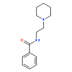 BENZAMIDE, N-[2-(1-PIPERIDINYL)ETHYL]-