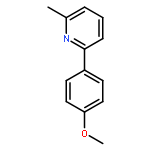 2-(4-METHOXYPHENYL)-6-METHYLPYRIDINE