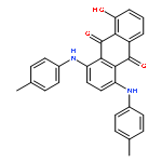 5-hydroxy-1,4-bis((4-methylphenyl)amino)anthra-9,10-quinone