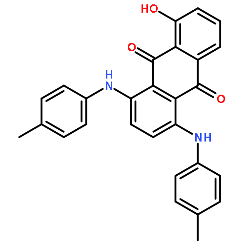 5-hydroxy-1,4-bis((4-methylphenyl)amino)anthra-9,10-quinone