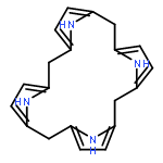 5,10,15,20,22,24-hexahydroporphyrin