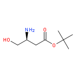 BUTANOIC ACID, 3-AMINO-4-HYDROXY-, 1,1-DIMETHYLETHYL ESTER, (3S)-