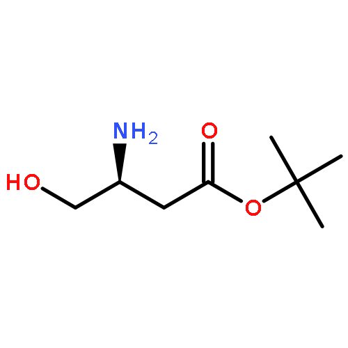 BUTANOIC ACID, 3-AMINO-4-HYDROXY-, 1,1-DIMETHYLETHYL ESTER, (3S)-