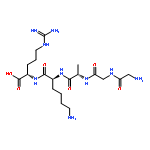 L-Arginine, glycylglycyl-L-alanyl-L-lysyl-