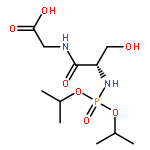 Glycine, N-[bis(1-methylethoxy)phosphinyl]-L-seryl-