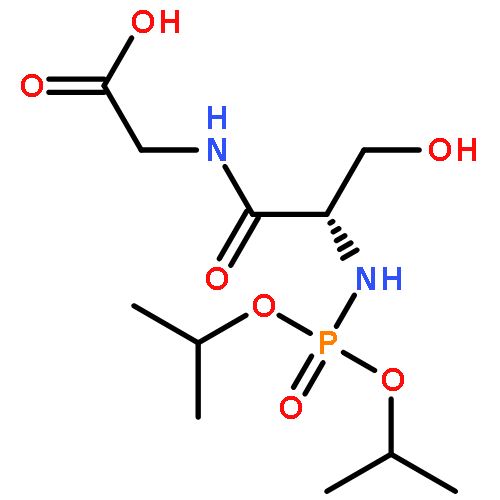 Glycine, N-[bis(1-methylethoxy)phosphinyl]-L-seryl-