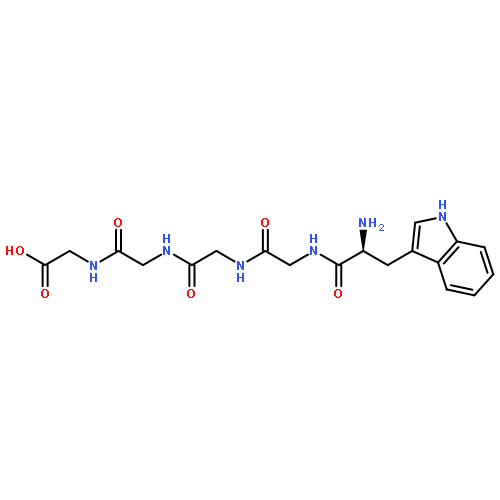 Glycine, L-tryptophylglycylglycylglycyl-