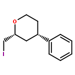 2H-PYRAN, TETRAHYDRO-2-(IODOMETHYL)-4-PHENYL-, (2R,4S)-