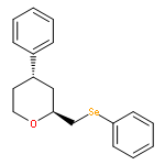 2H-PYRAN, TETRAHYDRO-4-PHENYL-2-[(PHENYLSELENO)METHYL]-, (2S,4S)-