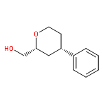 2H-PYRAN-2-METHANOL, TETRAHYDRO-4-PHENYL-, (2R,4S)-