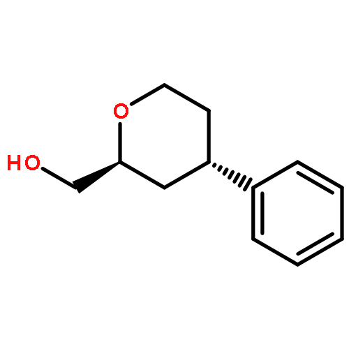 2H-Pyran-2-methanol, tetrahydro-4-phenyl-, (2S,4S)-