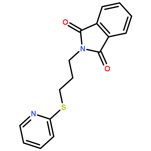 1H-ISOINDOLE-1,3(2H)-DIONE, 2-[3-(2-PYRIDINYLTHIO)PROPYL]-