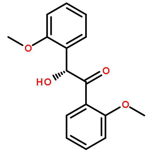 ETHANONE, 2-HYDROXY-1,2-BIS(2-METHOXYPHENYL)-, (2R)-