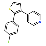 4-[2-(4-FLUOROPHENYL)THIOPHEN-3-YL]PYRIDINE