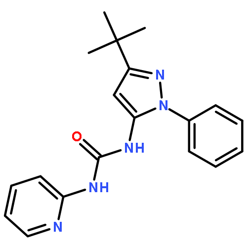 UREA, N-[3-(1,1-DIMETHYLETHYL)-1-PHENYL-1H-PYRAZOL-5-YL]-N'-2-PYRIDINYL-