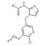 1H-IMIDAZOL-2-AMINE, 1-[(5-AZIDO-6-CHLORO-3-PYRIDINYL)METHYL]-N-NITRO-