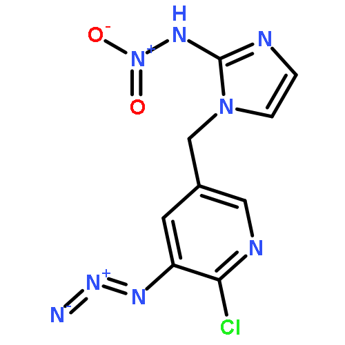 1H-IMIDAZOL-2-AMINE, 1-[(5-AZIDO-6-CHLORO-3-PYRIDINYL)METHYL]-N-NITRO-