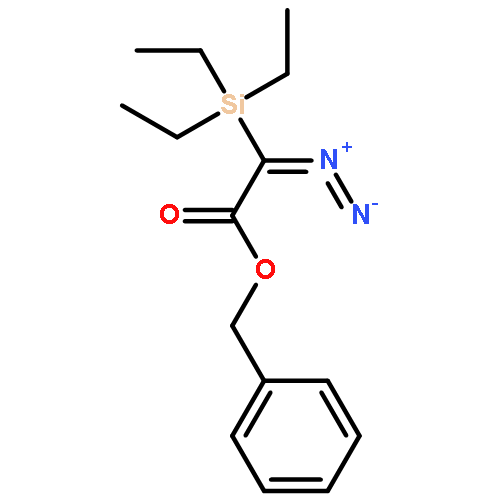 Acetic acid, diazo(triethylsilyl)-, phenylmethyl ester